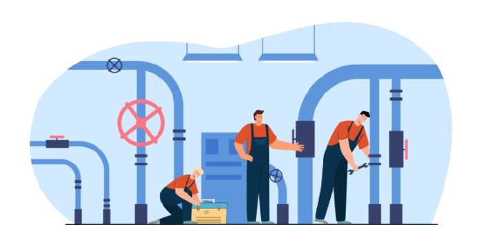 Équipe SUD POMPES spécialisée en pompe de relevage, station de relevage et traitement des eaux